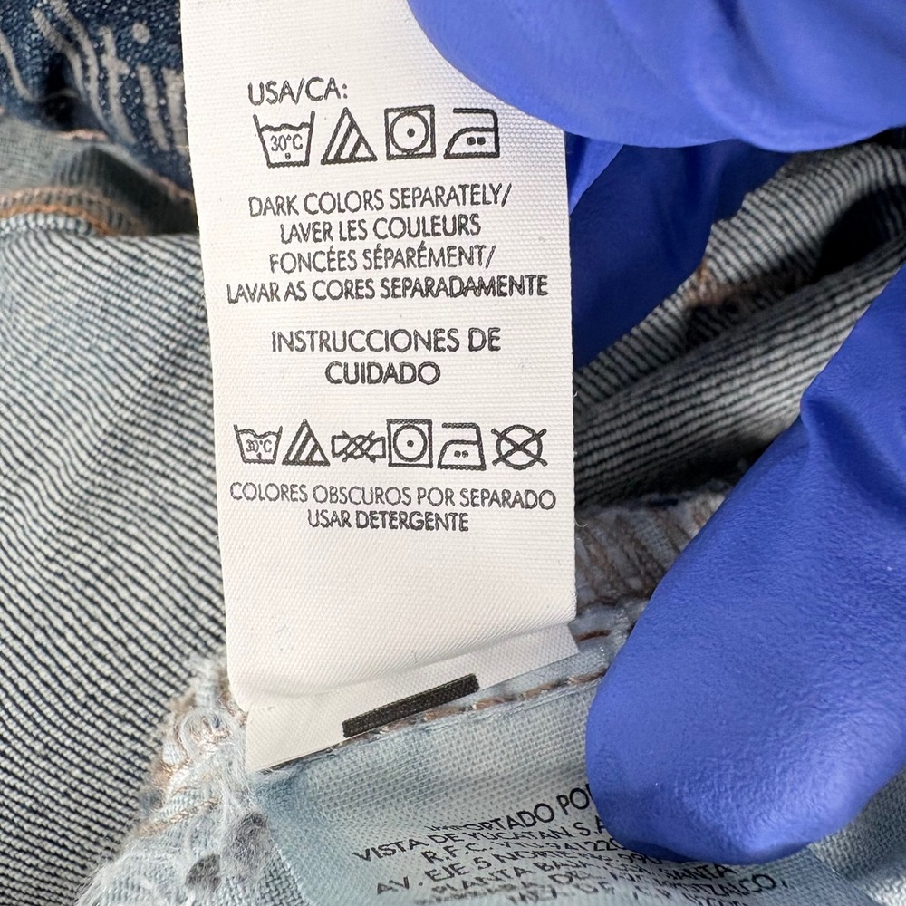 Calvin Klein Jeans Ultimate Skinny Womens 4/33 (29x33) Blue Classic Stretch Tall - Picture 9 of 14